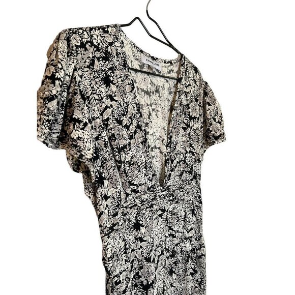 Floral Black Maxi Dress - Picture 5 of 15